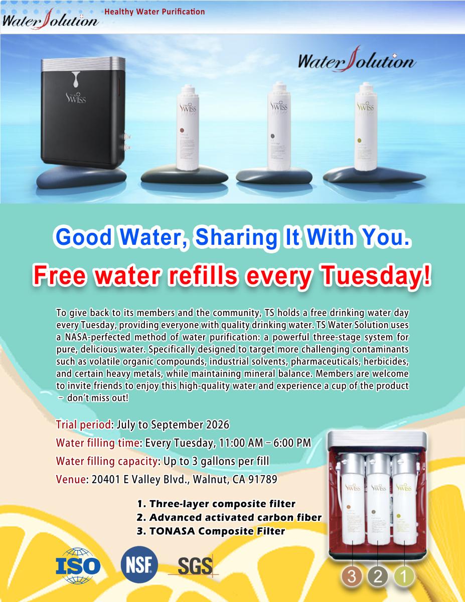 Good Water, Sharing It with You!圖細胞營養之1