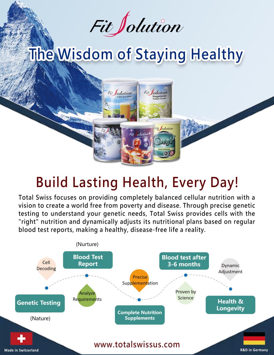 Build Lasting Health, Every Day!圖細胞營養之1