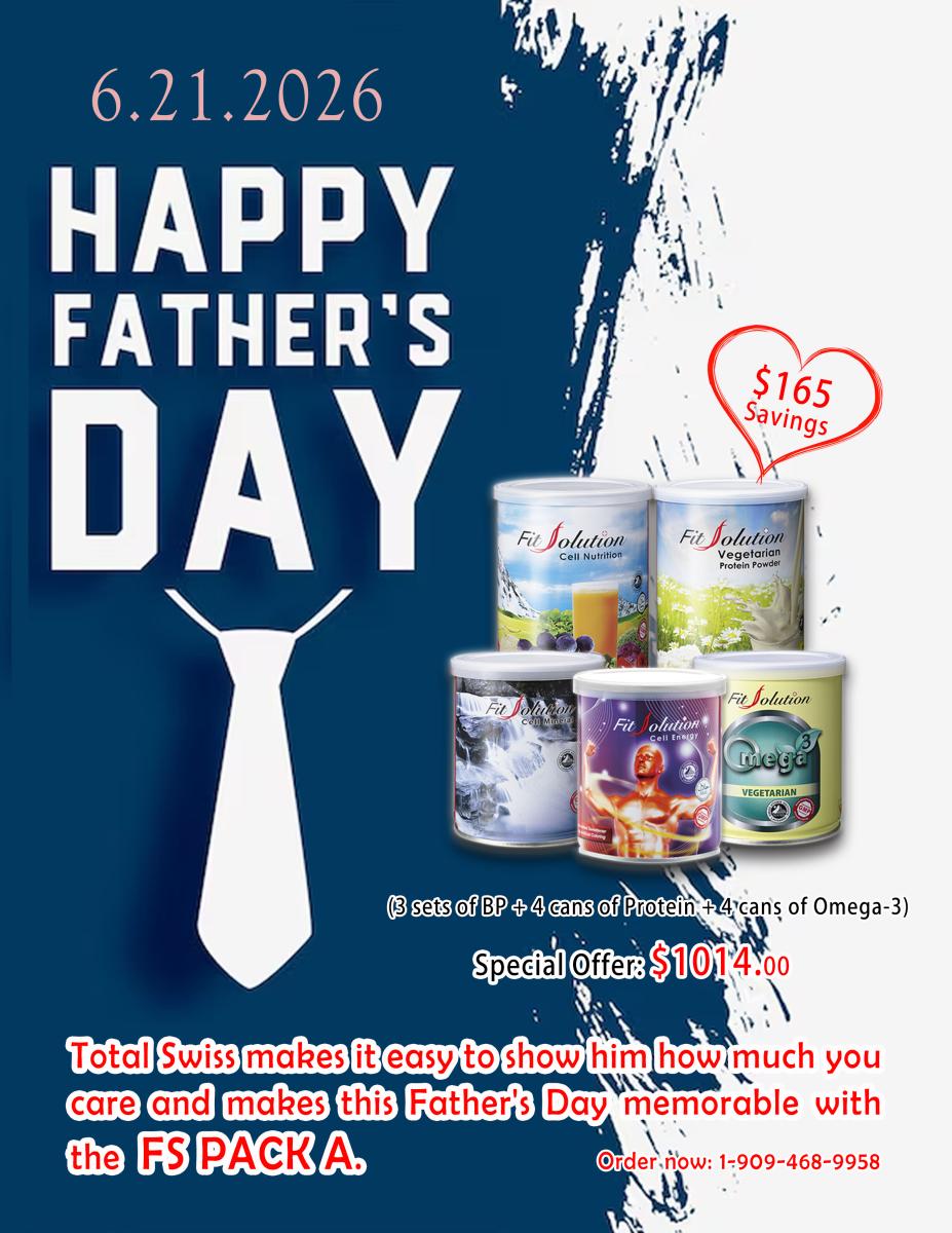 Happy Father's Day!圖細胞營養之1