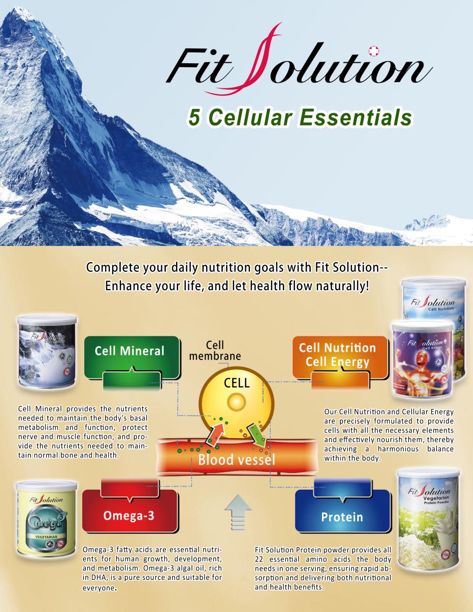 Fit Solution - 5 Cellular Essentials圖細胞營養之1