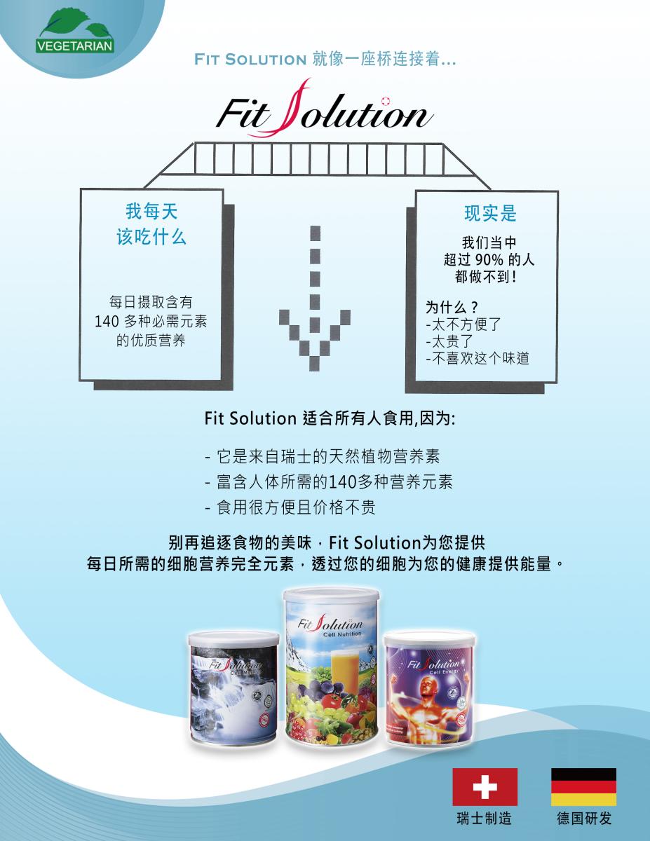 Fit Solution is like a bridge between…圖細胞營養之3