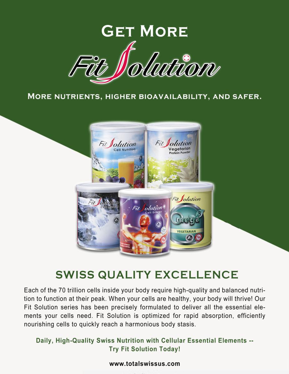 Get More from Our Fit Solution!圖細胞營養之1