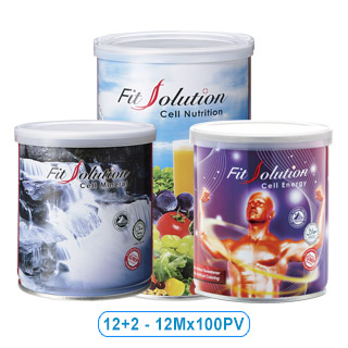 Fit Solution (12+2) - 12Mx100PV