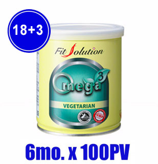 Omega-3 Vegetarian 18+3 - 100PVx6M